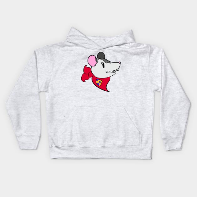 Patches the Possum Kids Hoodie by possumgrange